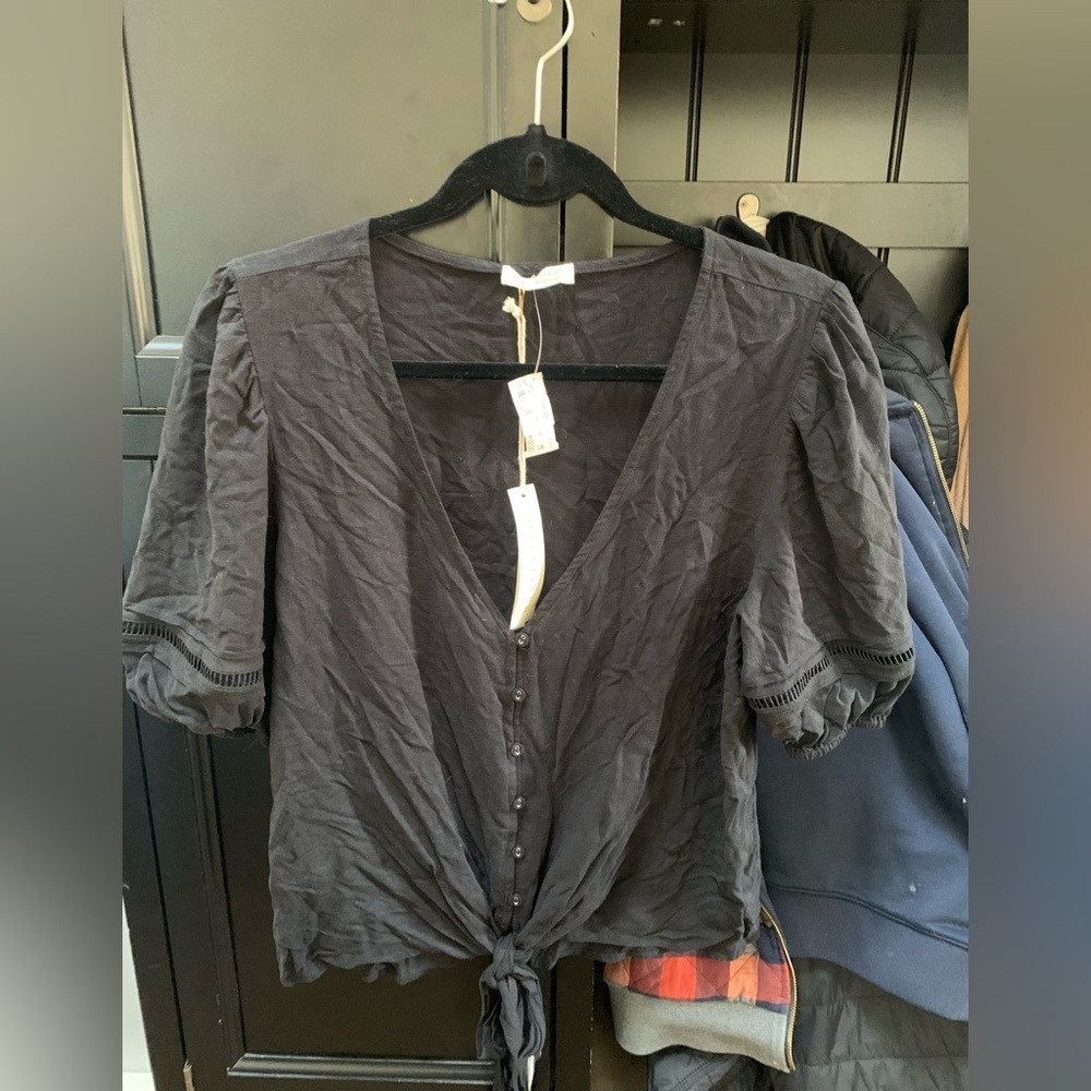 Lovestitch Black blouse.  Size M